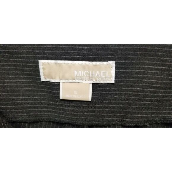 Michael Kors Casual-Business Striped Dress Pants Color Gray Size 10 - Picture 6 of 6